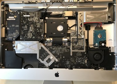 Inside an Apple iMac