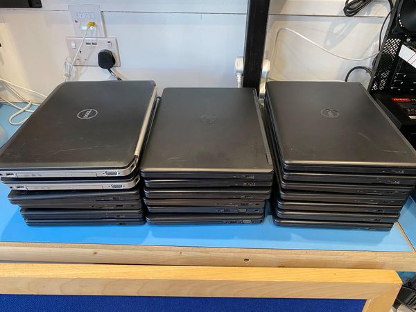 Pile of Laptops for Schools